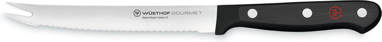 Wusthof - gourmet - couteau à tomates - 14cm - acier inoxydable