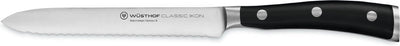 Wusthof - couteau à saucisses classique ikon avec bord ondulé 14 cm