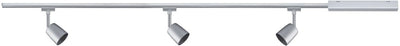 Paulmann urail rail spot cover starter set gu10 max. 3x10w dimmable 230v chrome mat, chrome