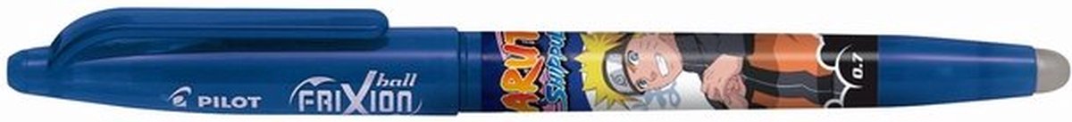Pilot Frixion Gel Roller - Naruto - édition limitée - bleu