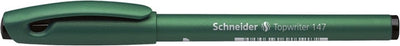 Schneider instruments d'écriture fineliner schneider topwriter 147 0,6 mm noir boîte de 10 pièces