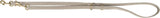 Lee Trixie Dog Leash en cuir réglable pur gris clair - afbeelding 1