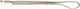 Lee Trixie Dog Leash en cuir réglable pur gris clair