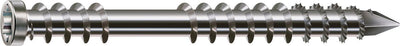 Vis de terrasse Spax 5 x 40 mm, 90 pièces, filetage de fixation, culasse, t-star plus t25, pointe coupée, inox a2 - 8000000288203
