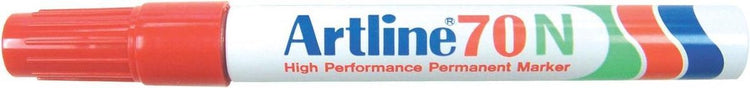 Artline 70 clean - marqueur permanent - 1 pièce - largeur de trait 1,5 mm - rouge