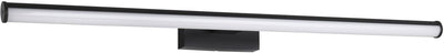 Lampe miroir Eglo vadumi - salle de bain - LED - 78 cm - noir et blanc