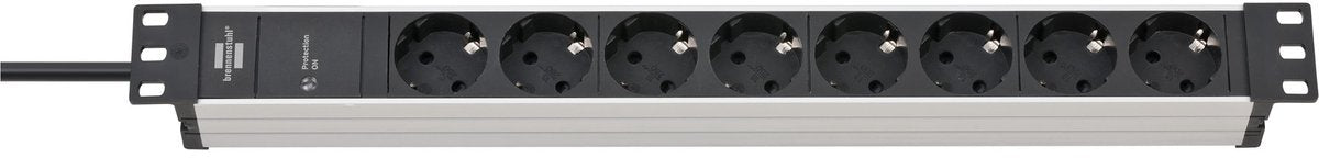 Brennerstuhl alu-line 19 protection contre les surtensions 19 500 a 8 voies 2m h05vv-f3g1.5