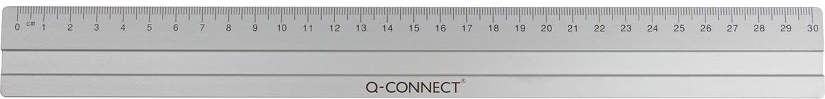 Bâton de mesure Q-connect, aluminium, 30 cm