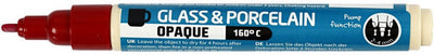 Creativ Company Glasen Porcelaine commençant à recouvrir Dark Rood