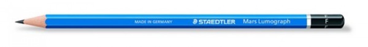 Staedtler mars crayon lumographe f par pièce 100-f
