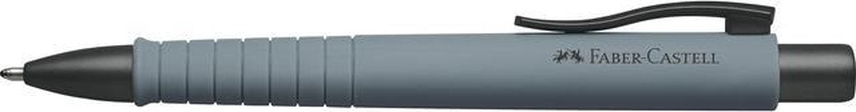 Stylo à bille Faber-castell - polyball urban - xb - gris pierre - fc-241188