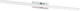 Lampe miroir Eglo verdello - LED - 60 cm - blanc gris