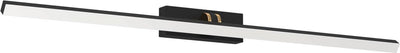 Lampe miroir Eglo verdello - LED - 60 cm - laiton noir blanc