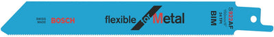 Lame de scie alternative Bosch s 922 af flexible pour le métal - 2 pièces