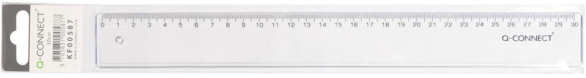 Bâton de mesure Q-connect | plastique | au cas où | 30 cm
