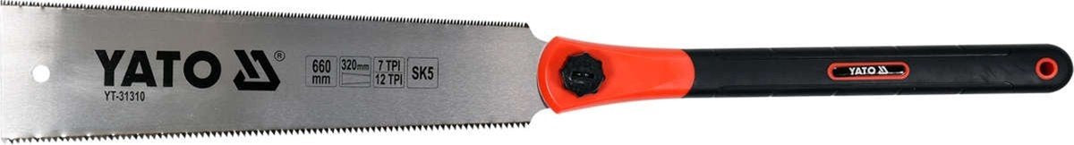 Scie japonaise double face Yato - 320 mm