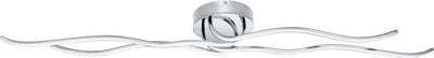 Eglo Roncade - applique plafonnier - 1 lumière - chrome - blanc
