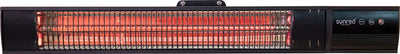 Sunred Sunred mur chaud diamant foncé 2000 w en or rose en carbone noir
