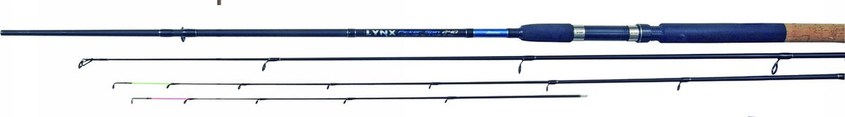 Cueilleur d'Albatros | canne spin casting 240 cm 10-40 g 5 pièces avec 2 embouts interchangeables