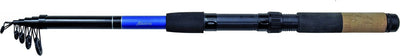 Albatros lynx télescopique - canne à pêche - canne à lancer - télescopique - poids de lancer 10-35g - 2,40 mètres - 5 pièces