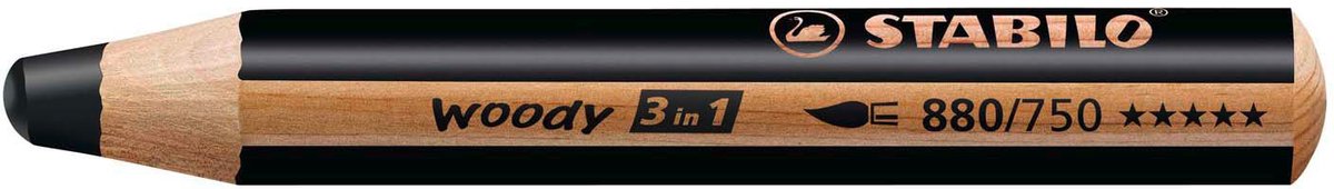 Stabilo Woody 880 3in1 - noir