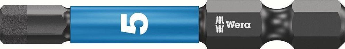 Wera 05057645001 1 4 embouts hexagonaux à impact - 5,0 x 50 mm
