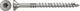 Vis pour panneaux d'aggloméré Fischer 5x60mm - tête plate - inox A4 - filetage partiel - T20 - 40566 (par 200 pièces)