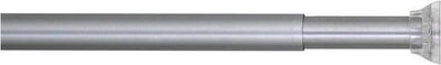 Tringle à rideau de douche Sealskin - tringle à pince - 70-115 cm - aluminium mat
