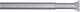 Tringle à rideau de douche Sealskin - tringle à pince - 70-115 cm - aluminium mat