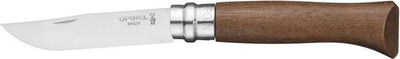 Sans marque opinel n°08 - couteau de poche - noyer luxe