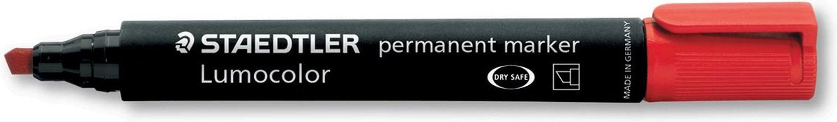 Staedtler feutre 350 diagonale 2-5mm rouge