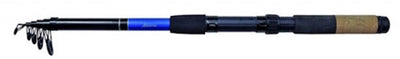 Albatros combo set télescopique 210 6 + 3000rd - ensemble complet de cannes à pêche télescopiques 6 pièces avec moulinet et nylon