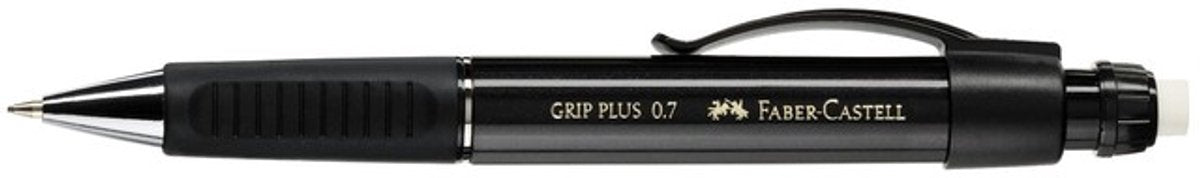 Porte-mine Faber-castell - grip plus - 0,7 mm - noir - fc-130733