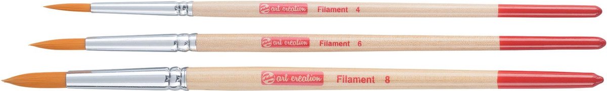 TALENS ART CREATION AquarelPenselenset V 3 Round - Polyester