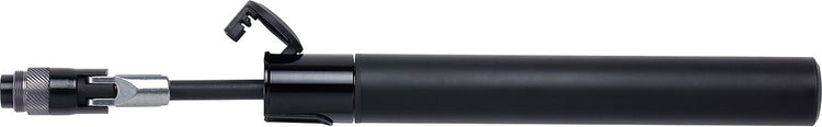 Bbb cycling highroad mini pompe - pompe à vélo compacte - convient à toutes les valves tubeless - noir - bmp-121