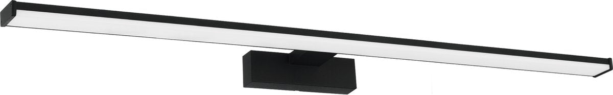 Lampe miroir Eglo pandella 1 - LED - 78 cm - noir et blanc
