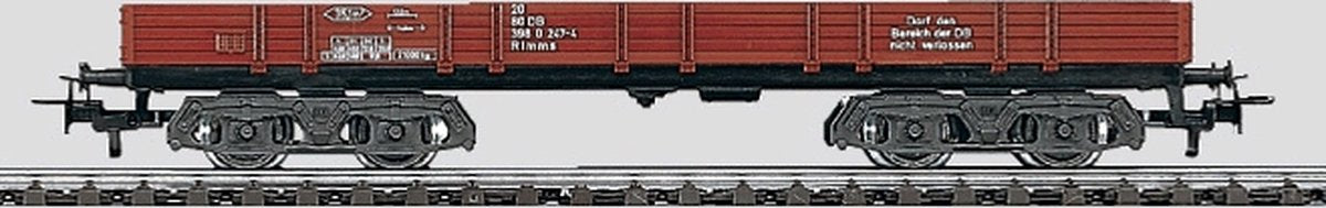 Märklin démarre le wagon à bords bas