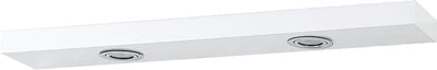 Differnz anse 70x2x20cm avec miroir MDF blanc
