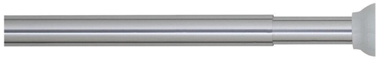Tringle à rideau de douche Sealskin - tringle à pince - aluminium - 110-185 cm - chrome