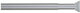 Tringle à rideau de douche Sealskin - tringle à pince - aluminium - 110-185 cm - chrome
