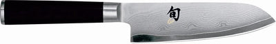 Couteau Kai santoku shun classic 13,75 cm - 32 couches d'acier damassé - dm-0727