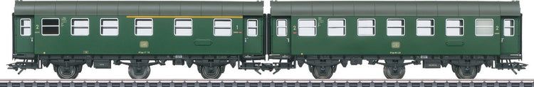 Paire de voitures de passagers Märklin