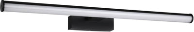 Lampe miroir Eglo vadumi - salle de bain - LED - 60 cm - noir et blanc