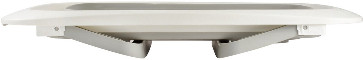 Baignoire bébé Béaba eazy pop - pliable compacte - 29l - antidérapante - incl. robinet de vidange - gris velours - léger