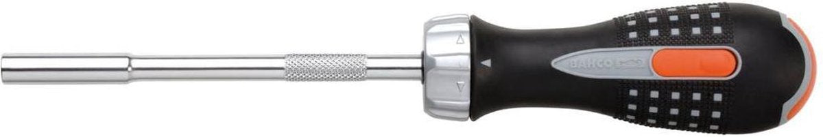 Tournevis à cliquet Bahco 1 4'' - avec porte-embout magnétique