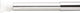 Ridder Ridder Shower rideau rideau télescopique 110-245 cm Chrome 55300