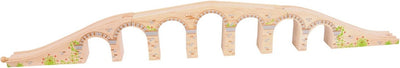 Bigjigs Wooden Rails Railway Viaduct, 3dlg.