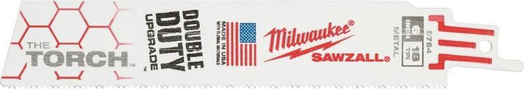 Torche Milwaukee - lame de scie alternative lame de scie 150 1,4 mm (5 pièces)
