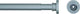 Tringle à rideau de douche Sealskin seallux - 125-220 cm - aluminium mat