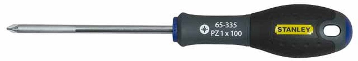 Stanley outils à main tournevis fatmax pozidriv pz1 x 100mm - 0-65-335